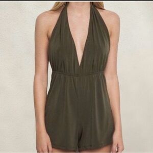 Brandy Melville green romper